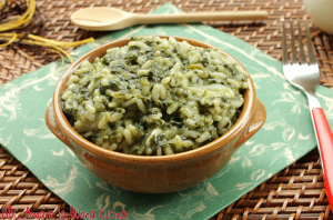 risotto con spinaci e gorgonzola (2)
