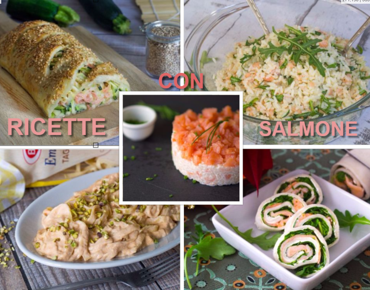 Ricette con salmone idee per natale basticook for Salmone ricette