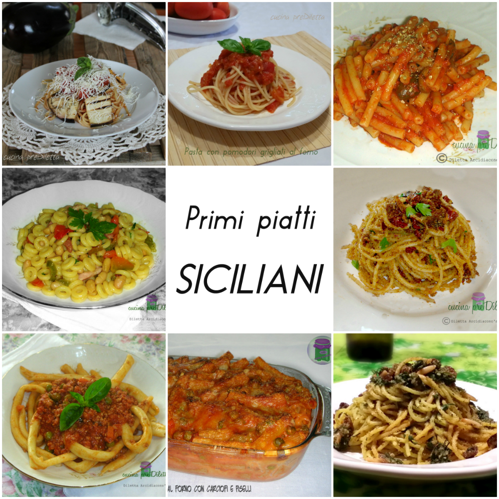 Ricette primi piatti siciliani le ricette di cucina for Primi piatti ricette