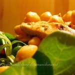 Insalata tiepida di pollo e ceci, Ricetta piatto unico sfizioso | Le Mani Di Manu