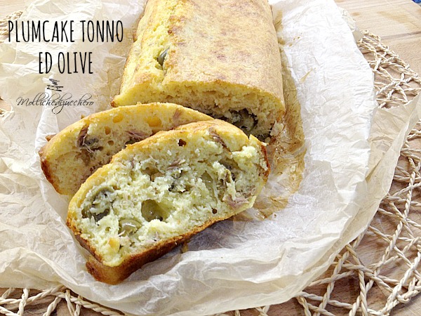 plumcake tonno ed olive