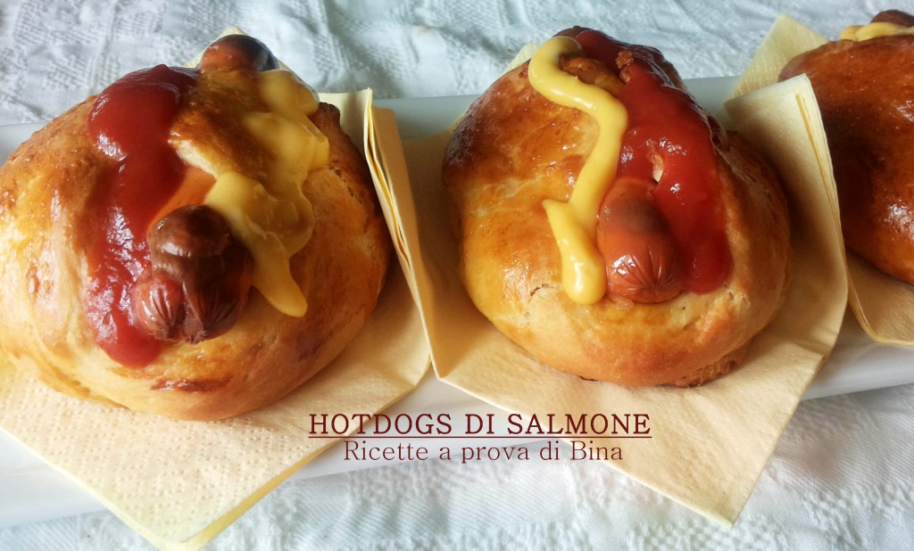 Hot dog di salmone ricette a prova di bina for Salmone ricette
