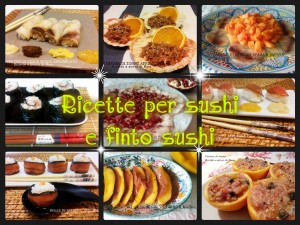 ricette per sushi e finto sushi - ricette a prova di Bina