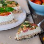 Cheesecake salata senza cottura ricetta veloce vickyart arte in cucina