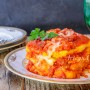 Lasagna di polenta con ragu al forno ricetta facile vickyart arte in cucina