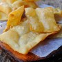 Sfoglie di pane croccanti fritte alla paprica chips veloci vickyart arte in cucina