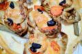 Carciofi ripieni su base di sfoglia