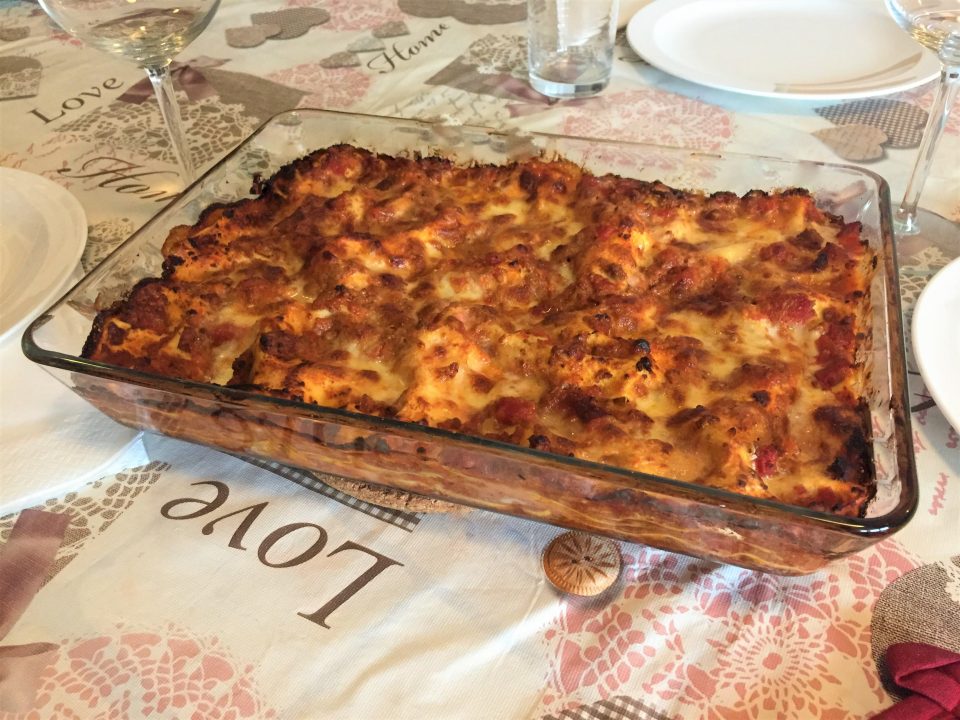 lasagne forno ragu bis