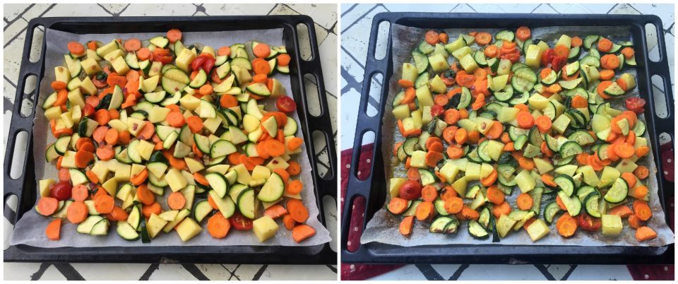 orata forno verdure facile veloce