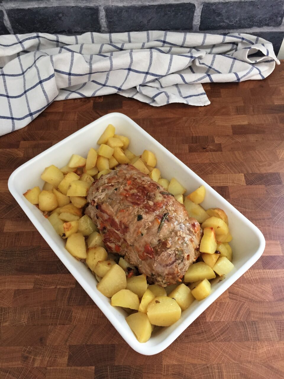 arrosto vitello patate forno