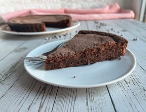 Torta al cioccolato con poca farina..La TENERINA 🥰.. (o torta rotta)