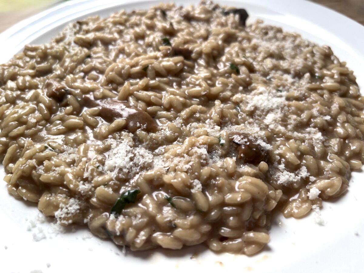 ricetta risotto ai porcini secchi