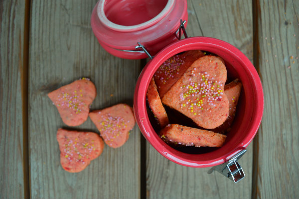 Biscotti alla barbabietola