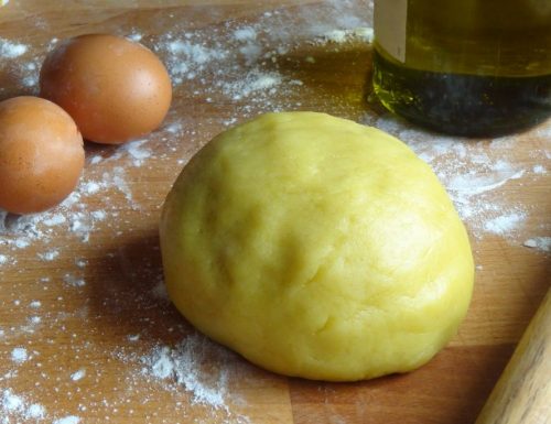 Pasta frolla all’olio extra vergine di oliva