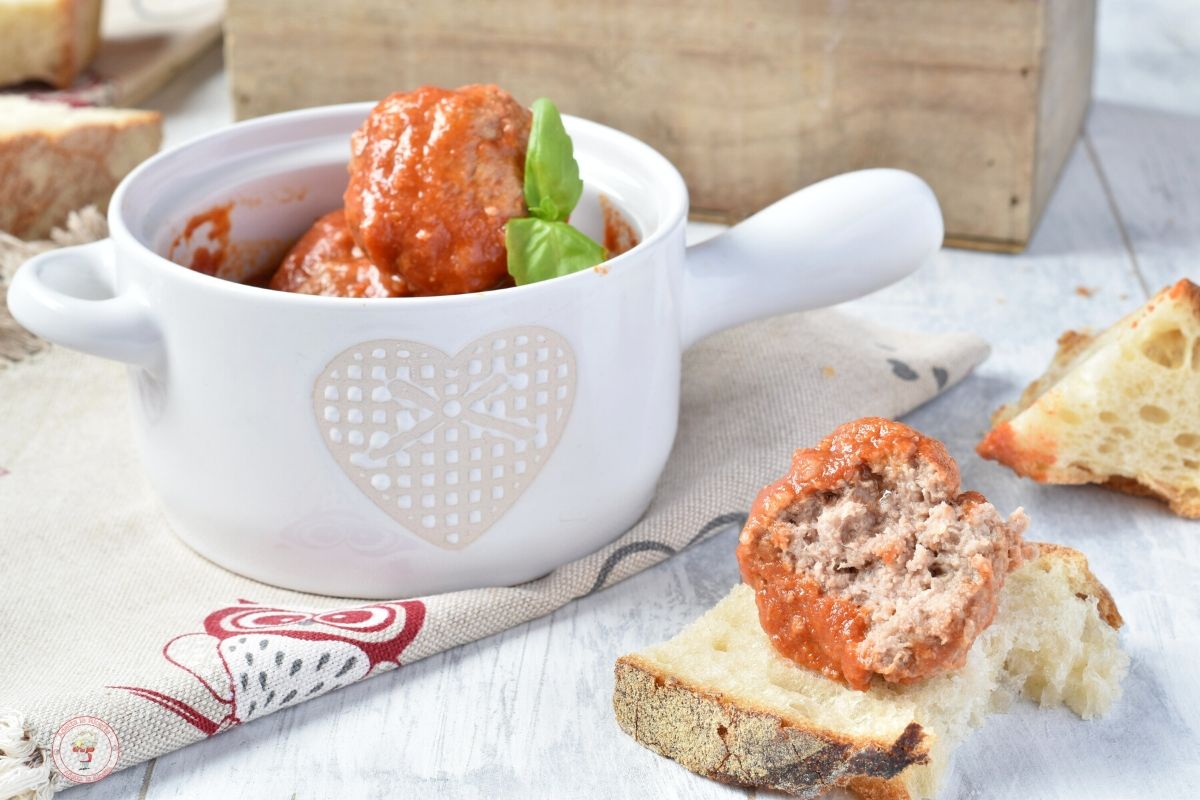 polpette al sugo facili e veloci per bambini