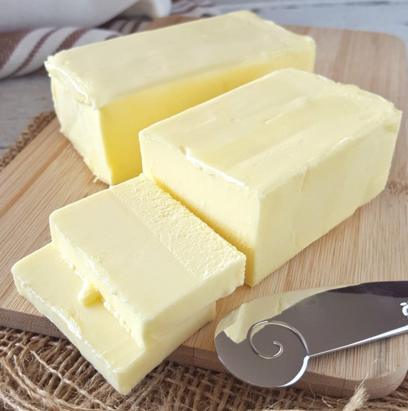 burro fatto in casa