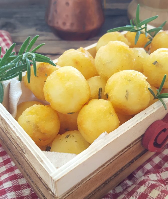 PALLINE DI PATATE e rosmarino