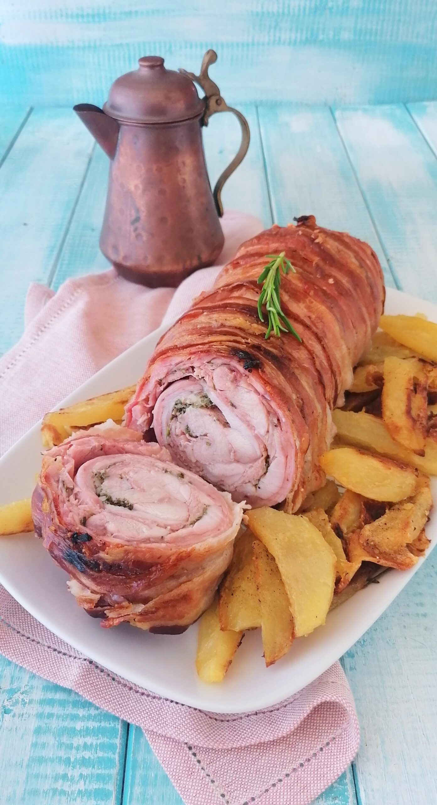 CONIGLIO IN PORCHETTA SUPER FACILE E GUSTOSO - IL MONDO DI ADRY