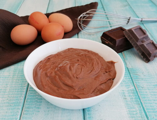 CREMA PASTICCERA AL CIOCCOLATO VELLUTATA