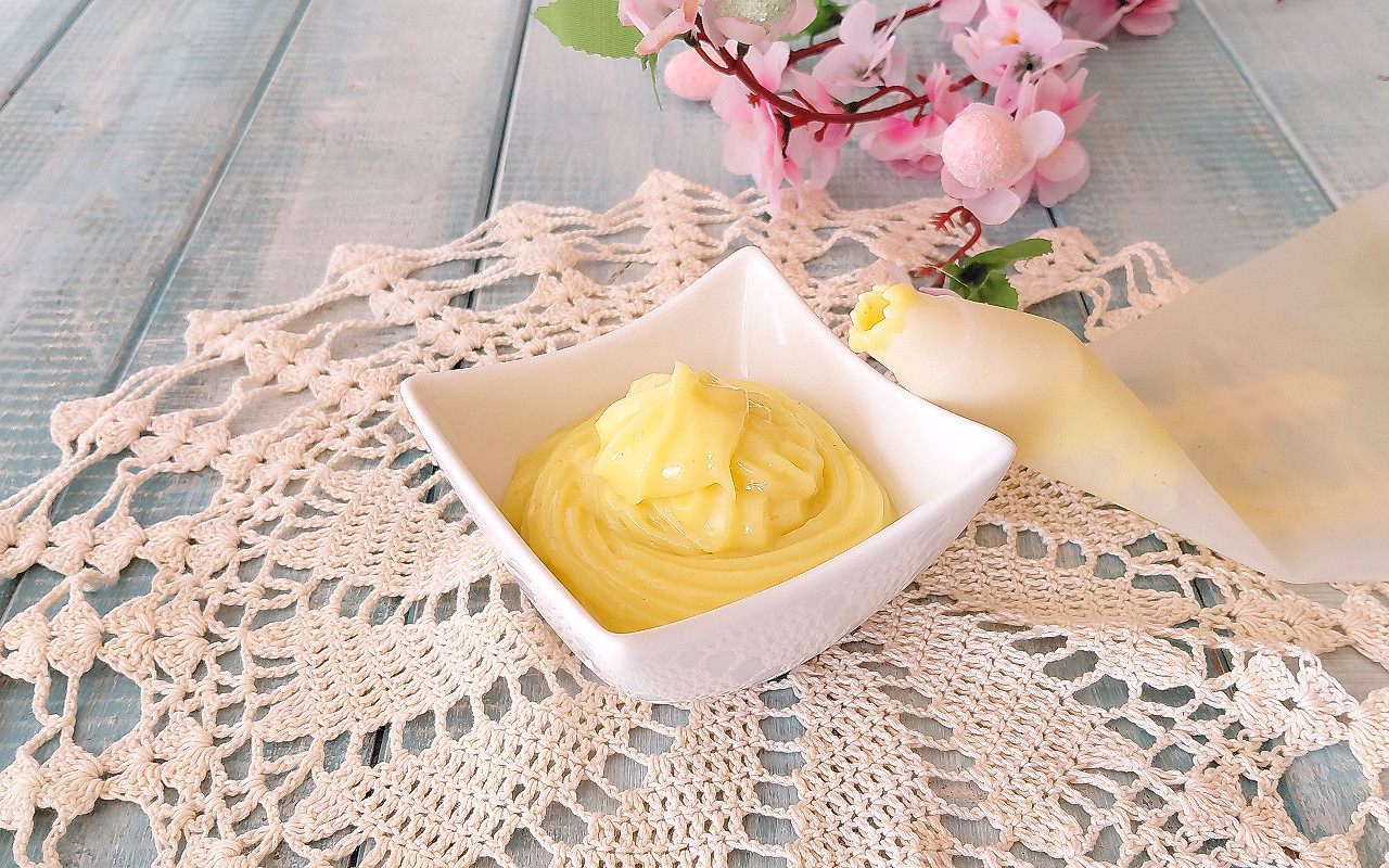 crema pasticcera lucida