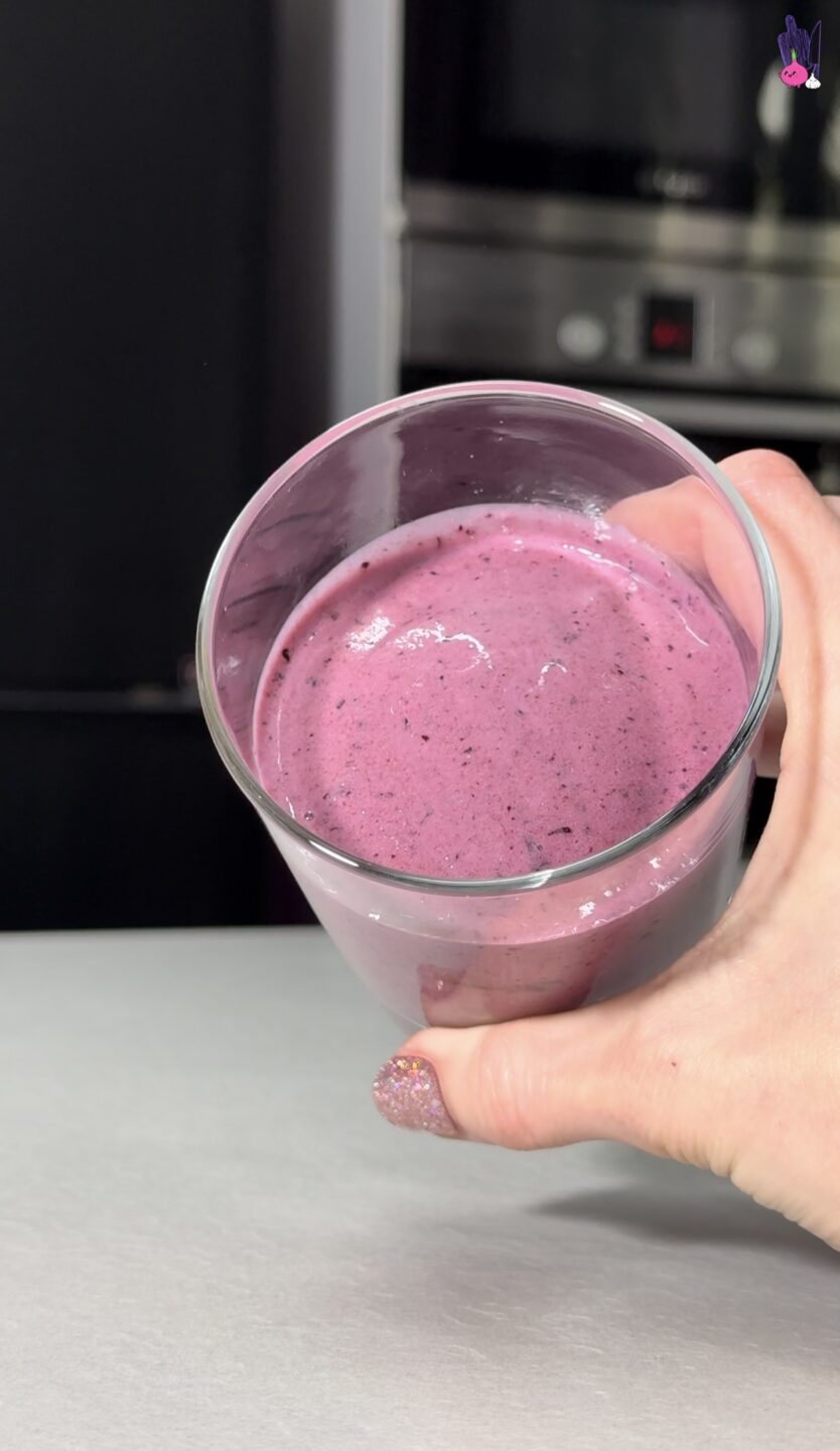 GELATO Fatto in Casa con Banana e Mirtilli 