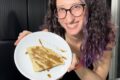 Crêpes di avena con 3 ingredienti | senza latte e senza burro