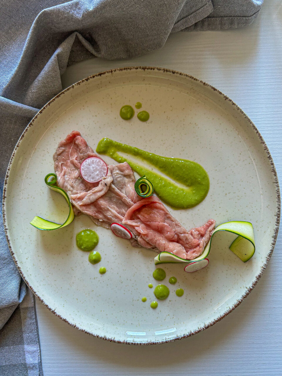 Carpaccio di manzo marinato - Alè si mangia!