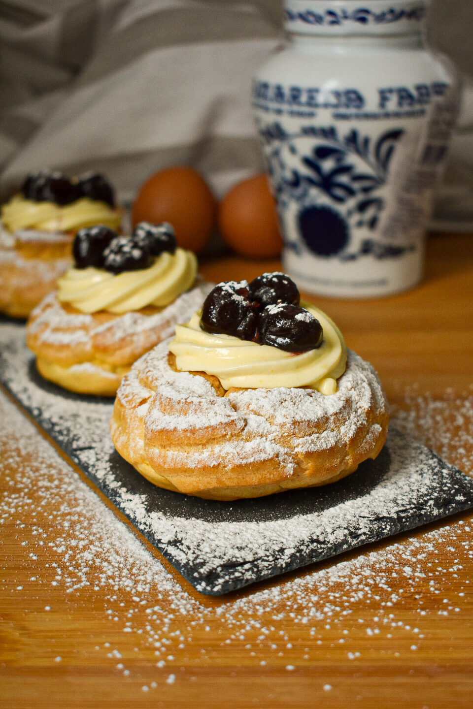 Zeppole Di San Giuseppe Al Forno - Alè Si Mangia!