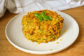 Burger di zucchine filanti