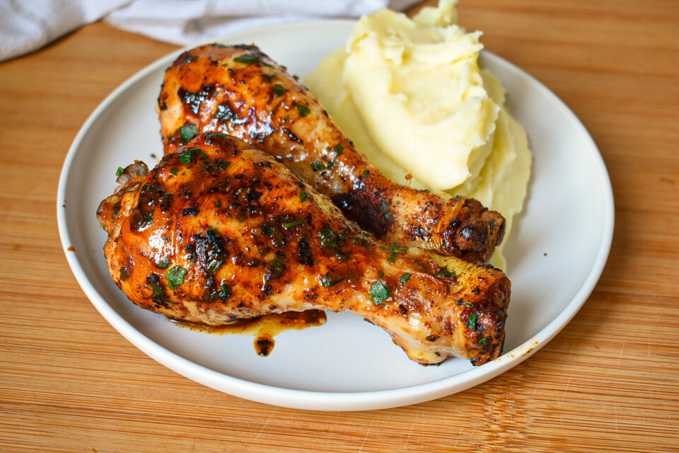 Cosce di pollo marinate allo yogurt 