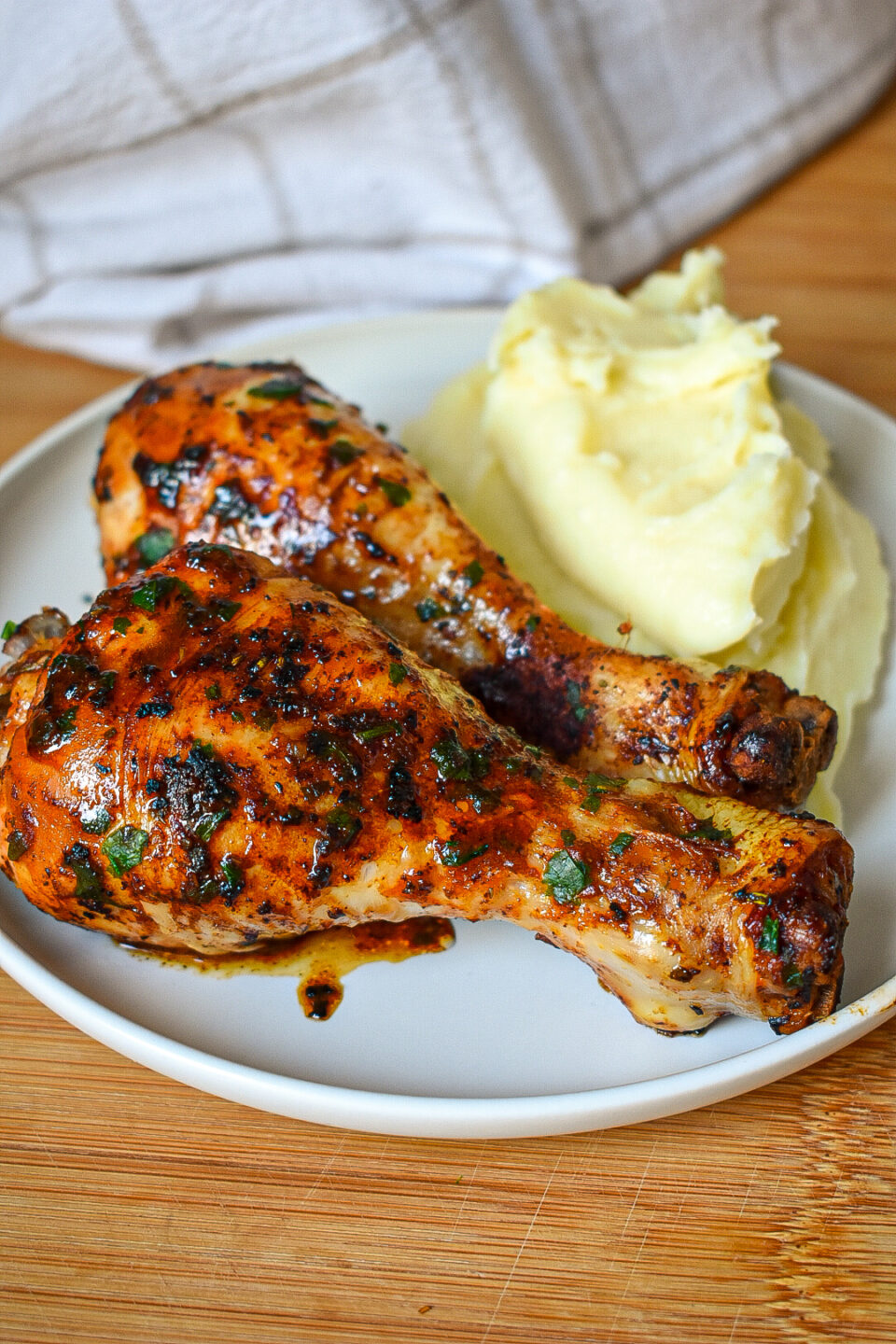 Cosce di pollo marinate allo yogurt 