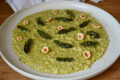 Risotto con asparagi e caprino