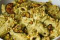 Pasta con pesto di zucchine e pistacchi