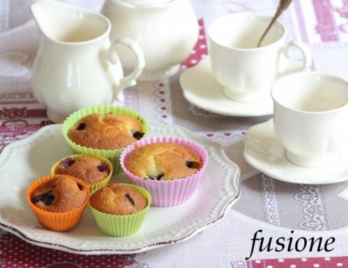muffin ai mirtilli / una dolce pausa