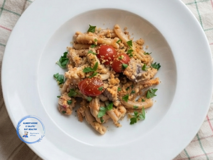 Pasta integrale con sarde
