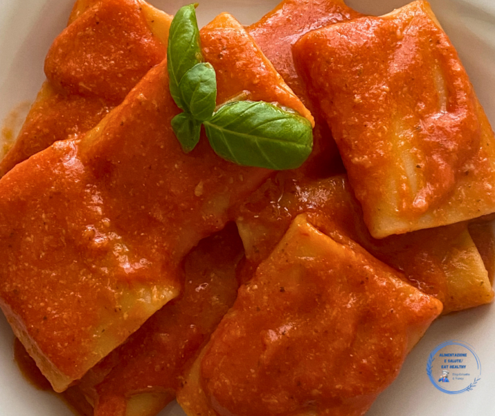 pasta con crema di pomodoro ricetta stellata
