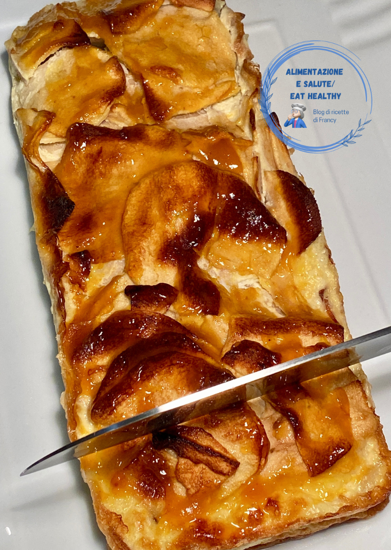 Torta alle mele light senza farina