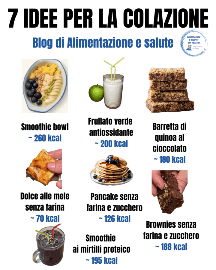 Colazioni sane e leggere: 7 ricette light sotto le 260 kcal