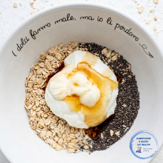 Porridge overnight senza cottura: gli ingredienti