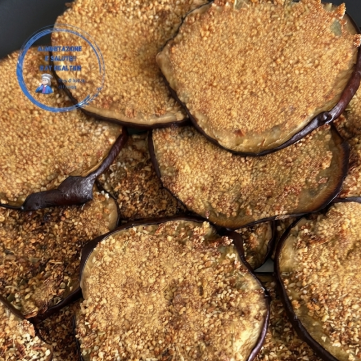 Melanzane al forno irresistibili e croccanti senza uova