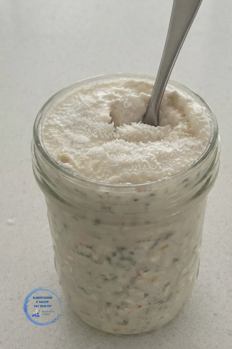 Porridge al cocco irresistibile stile Raffaello