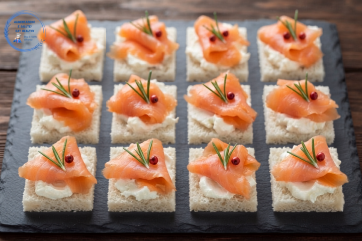Tramezzini al salmone facili: finger food raffinato per feste e aperitivi