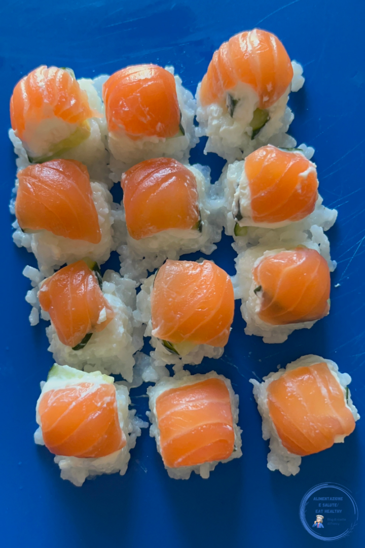 Sushi facile e veloce nella vaschetta del ghiaccio