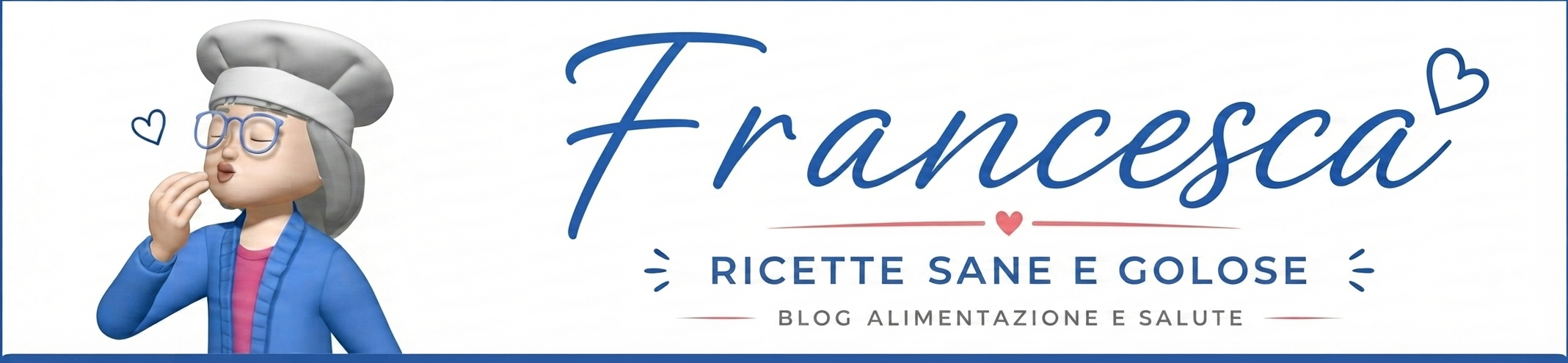 Logo Francesca ricette sane e golose Blog di Alimentazione e salute