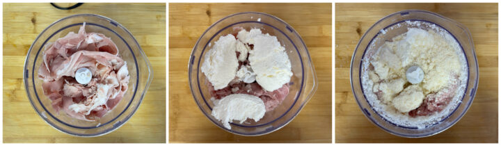 POLPETTE PROSCIUTTO E RICOTTA