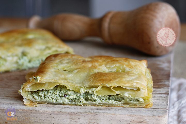 SCHIACCIATA PESTO E RICOTTA
