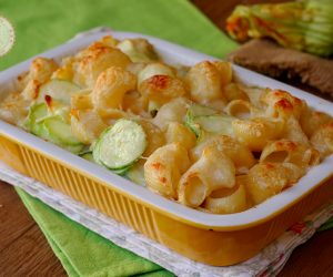 PASTA CON ZUCCHINE AL FORNO