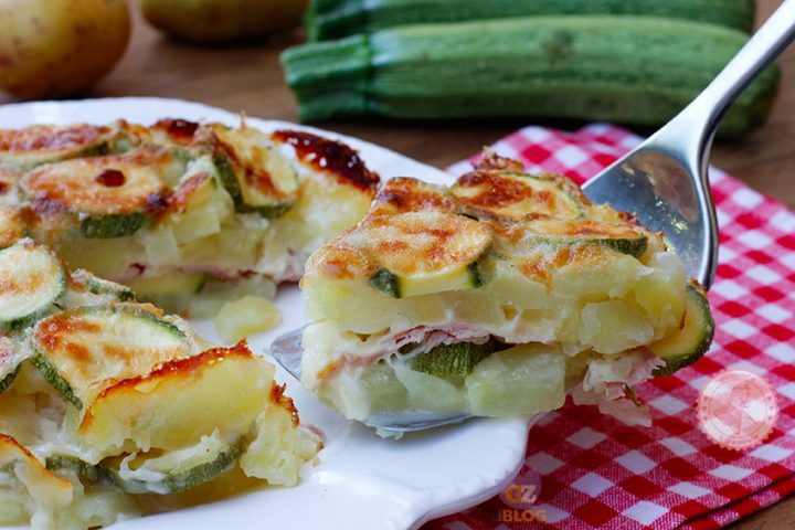 TORTA DI PATATE E ZUCCHINE