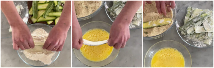 Cotolette di zucchine