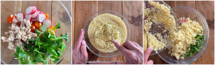 Insalata di cous cous